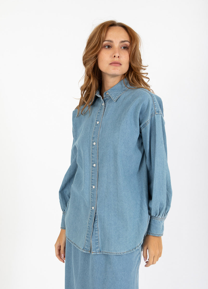 CC Heart CC HEART ELLIS SPIJKERBLOUSE Shirt/Blouse Blue denim - 510