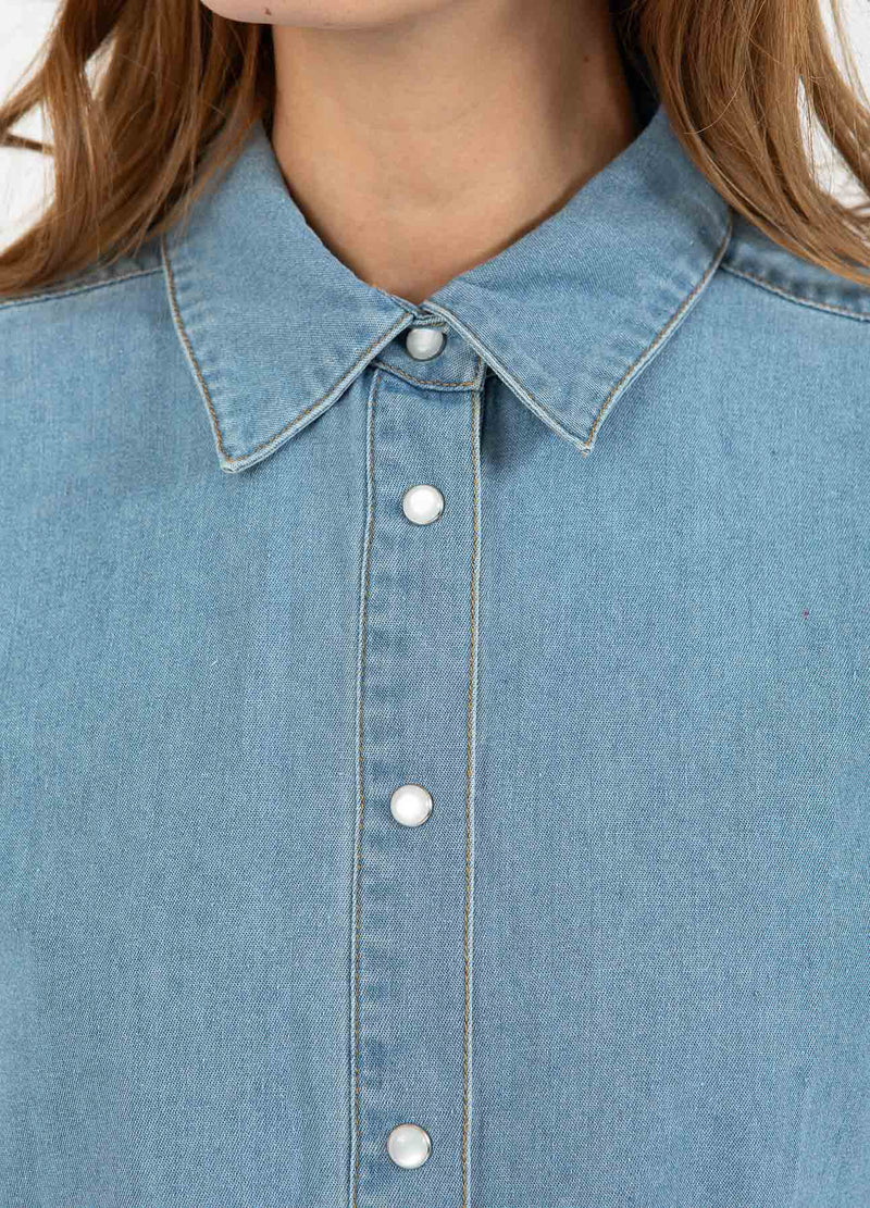 CC Heart CC HEART ELLIS SPIJKERBLOUSE Shirt/Blouse Blue denim - 510