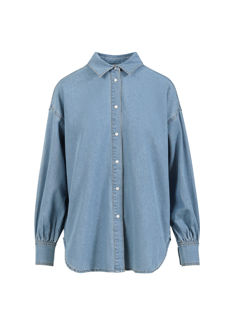 CC Heart CC HEART ELLIS SPIJKERBLOUSE Shirt/Blouse Blue denim - 510