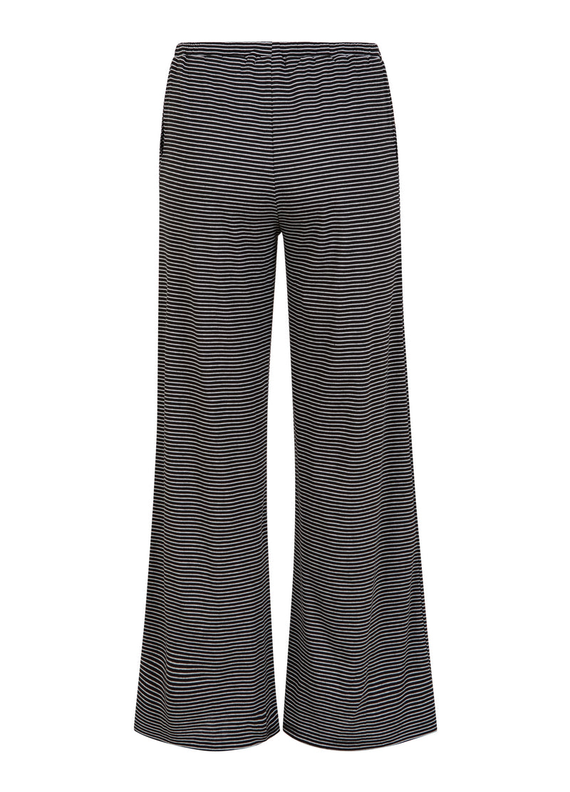 CC Heart CC HEART ELYSE LOSSE JERSEY BROEK Pants Black/white stripe - 102