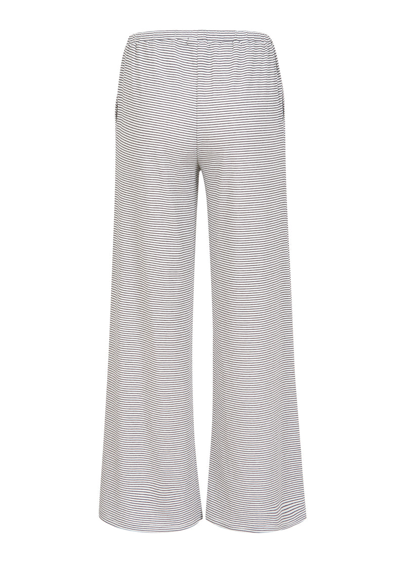 CC Heart CC HEART ELYSE LOSSE JERSEY BROEK Pants White/black stripe - 269