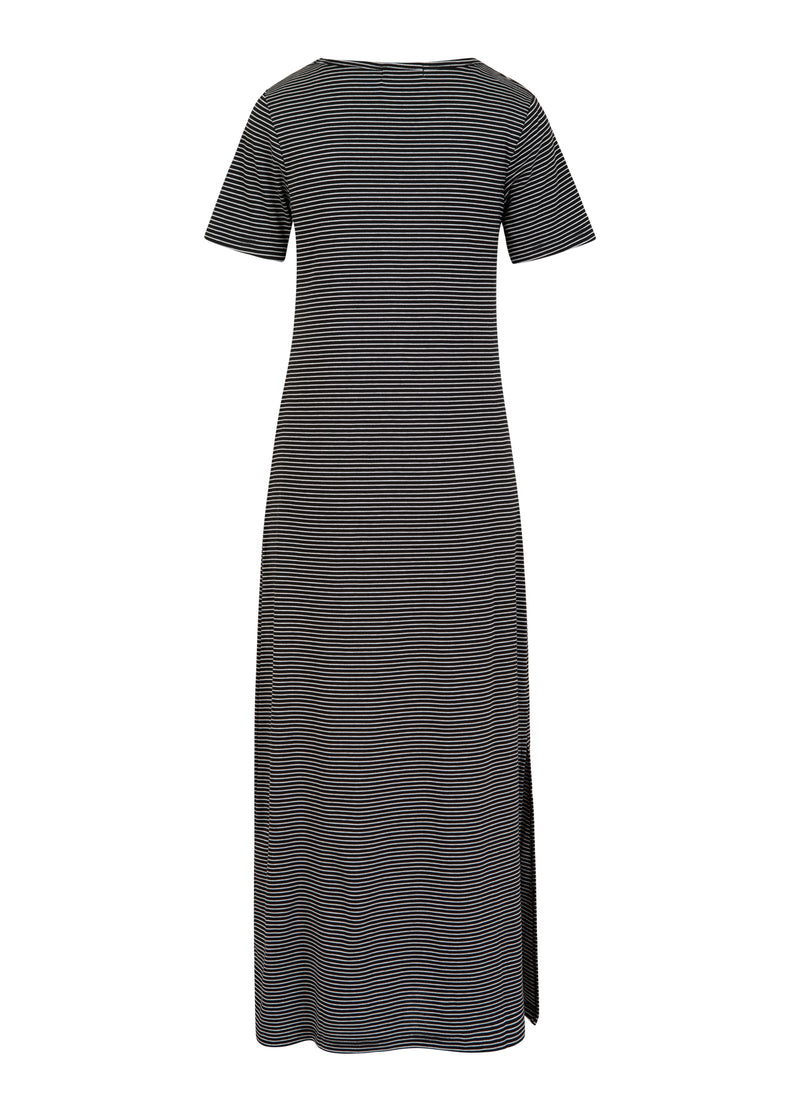 CC Heart CC HEART ELYSE LOSSE JURK Dress Black/white stripe - 102