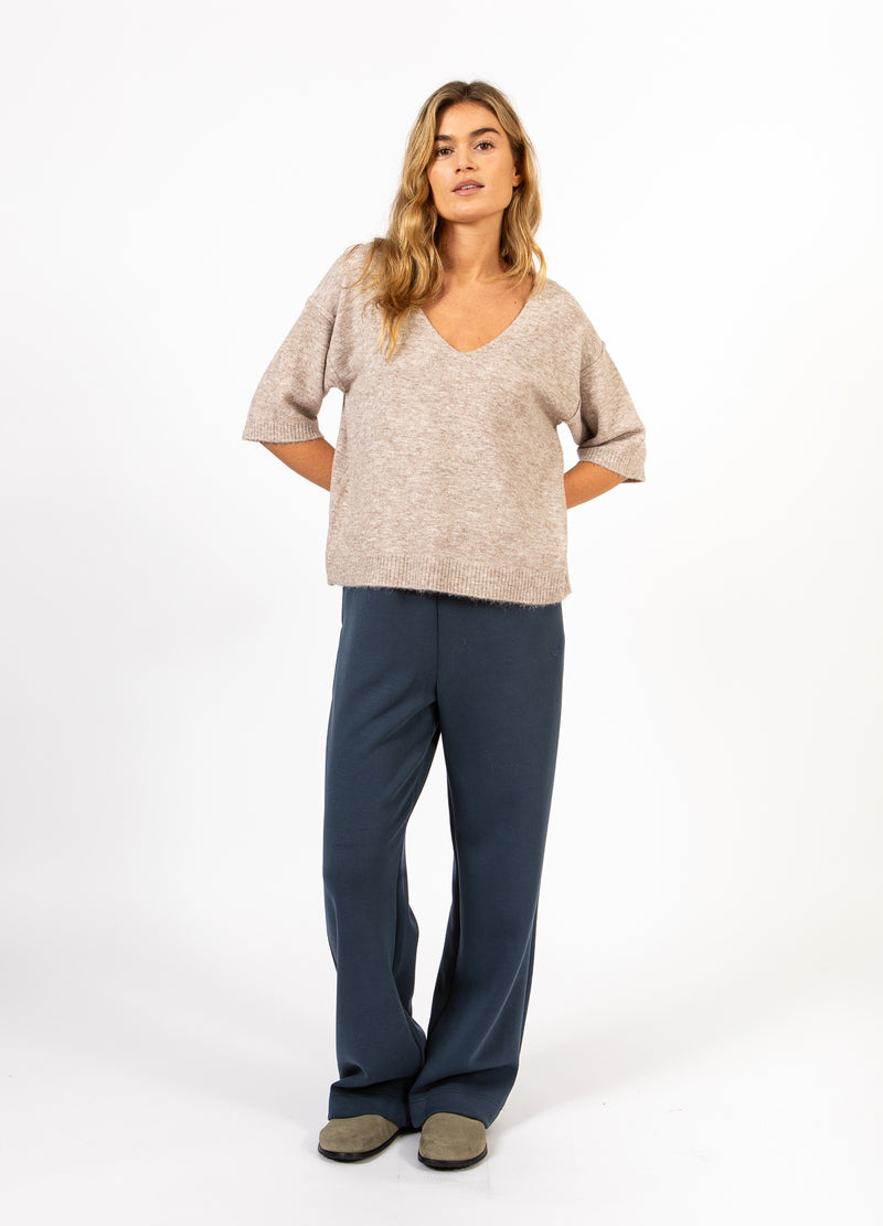 CC Heart CC HEART EMERIE V-HALS TRUI Knitwear Sand melange - 261