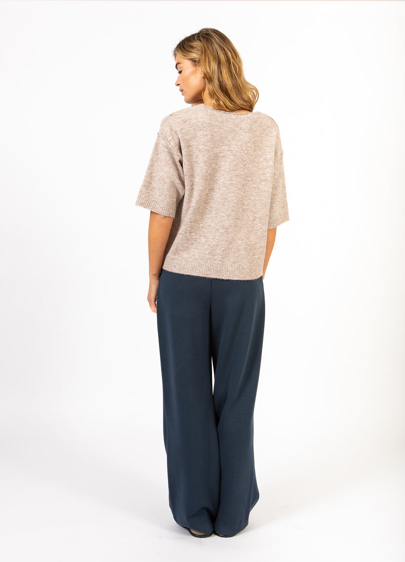 CC Heart CC HEART EMERIE V-HALS TRUI Knitwear Sand melange - 261