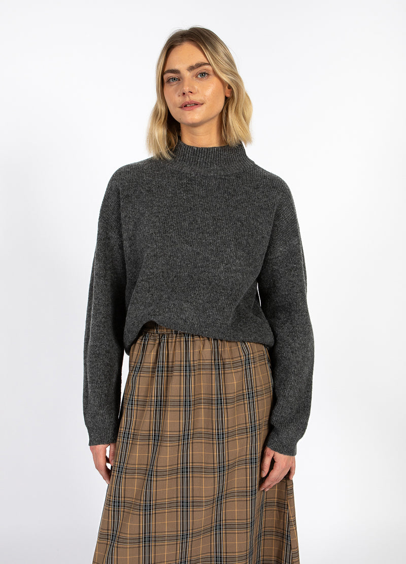 CC Heart CC HEART EMMA COLTRUI GEBREID Knitwear Dark grey melange - 172