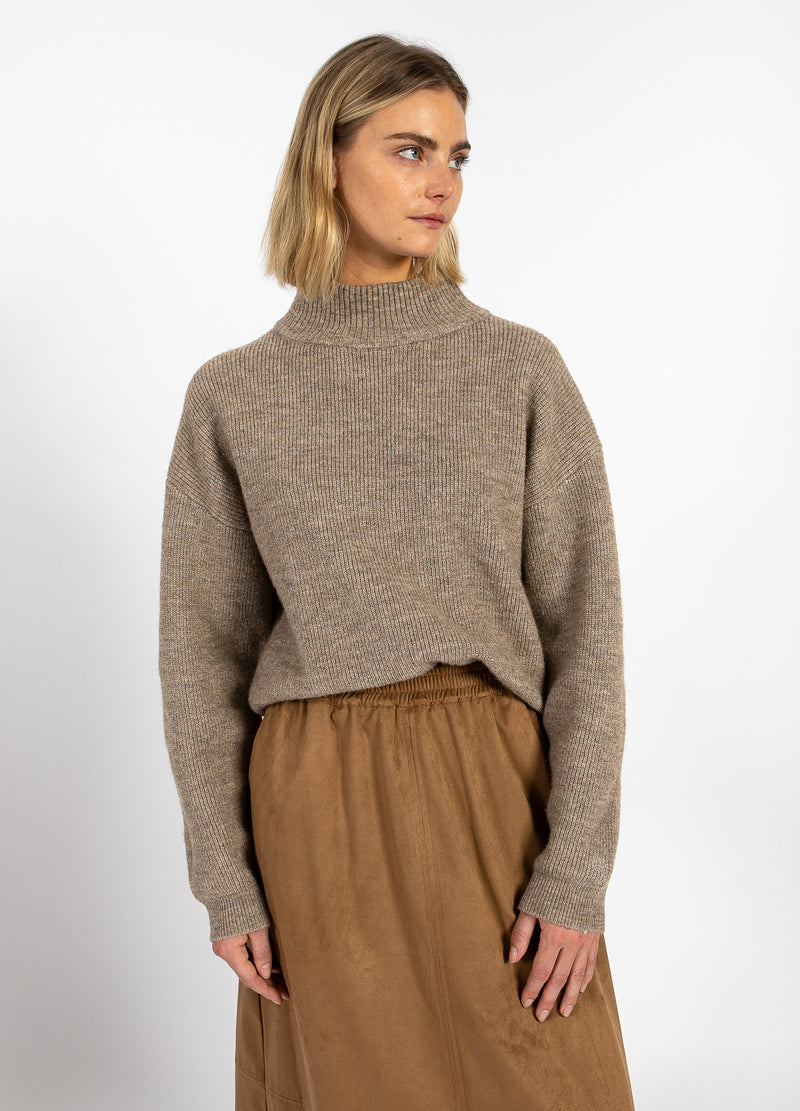 CC Heart CC HEART EMMA COLTRUI GEBREID Knitwear Golden brown melange - 793