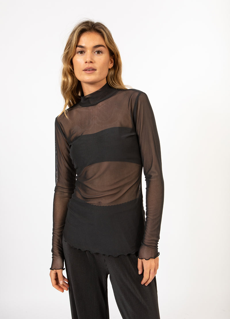 CC Heart CC HEART EVE MESH COLTRUI Shirt/Blouse Black - 100