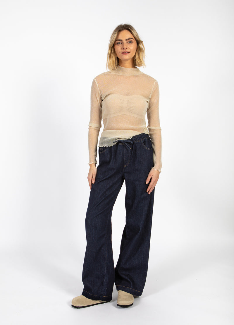 CC Heart CC HEART EVE MESH COLTRUI Shirt/Blouse Off white glitter - 201