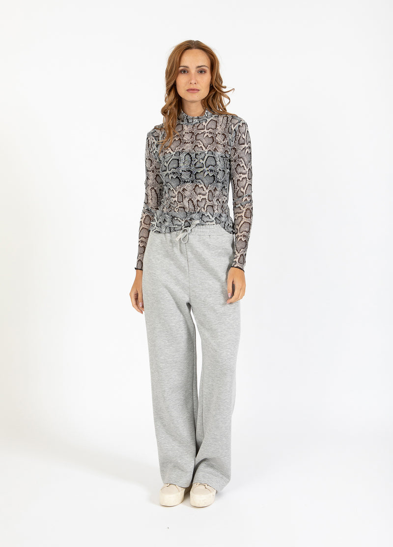 CC Heart CC HEART EVE MESH COLTRUI Shirt/Blouse White snake print - 270