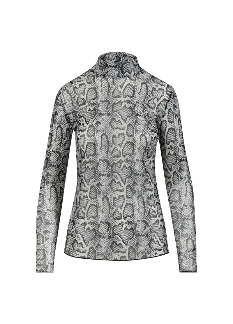 CC Heart CC HEART EVE MESH COLTRUI Shirt/Blouse White snake print - 270