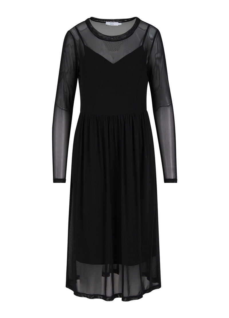 CC Heart CC HEART EVE MESH DRESS Dress Black - 100