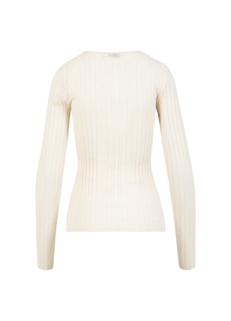 CC Heart CC HEART GRACE FINE GEBREIDE BLOES Knitwear Cream - 351