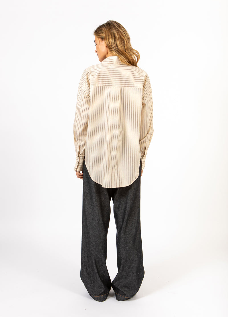 CC Heart CC HEART GRACIE STREEP LOOSE SHIRT Shirt/Blouse Creme stripes - 285
