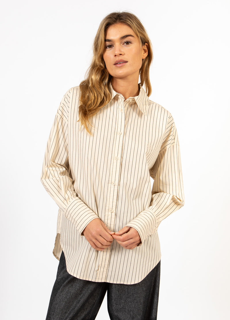 CC Heart CC HEART GRACIE STREEP LOOSE SHIRT Shirt/Blouse Creme stripes - 285