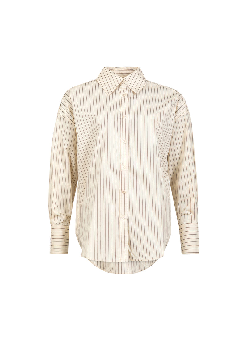 CC Heart CC HEART GRACIE STREEP LOOSE SHIRT Shirt/Blouse Creme stripes - 285