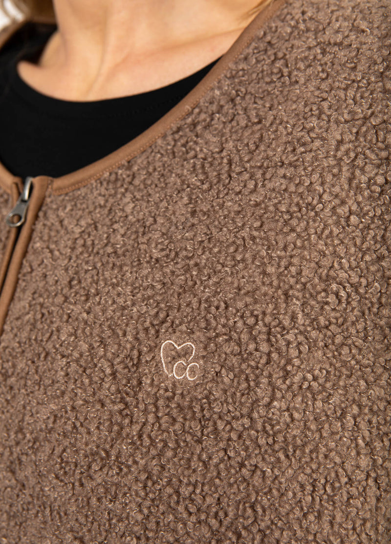 CC Heart CC HEART JAMIE FLEECE VEST Outerwear Light nougat - 378