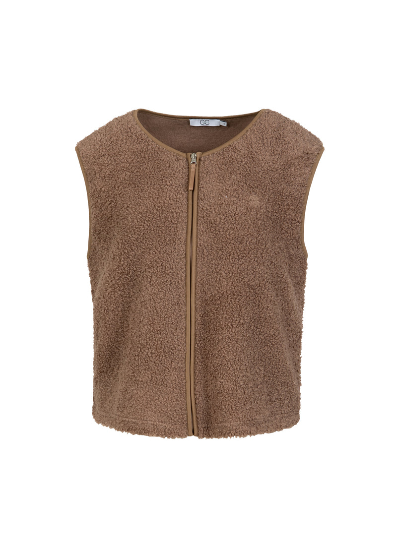 CC Heart CC HEART JAMIE FLEECE VEST Outerwear Light nougat - 378