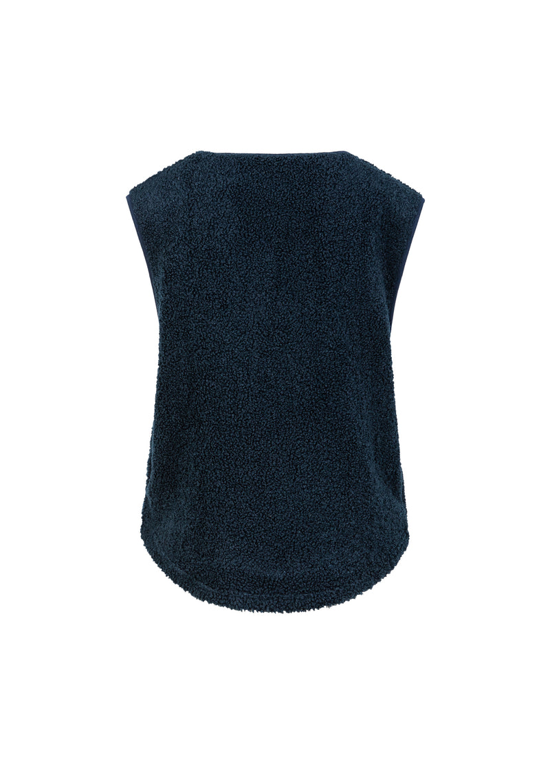 CC Heart CC HEART JAMIE FLEECE VEST Outerwear Navy - 563