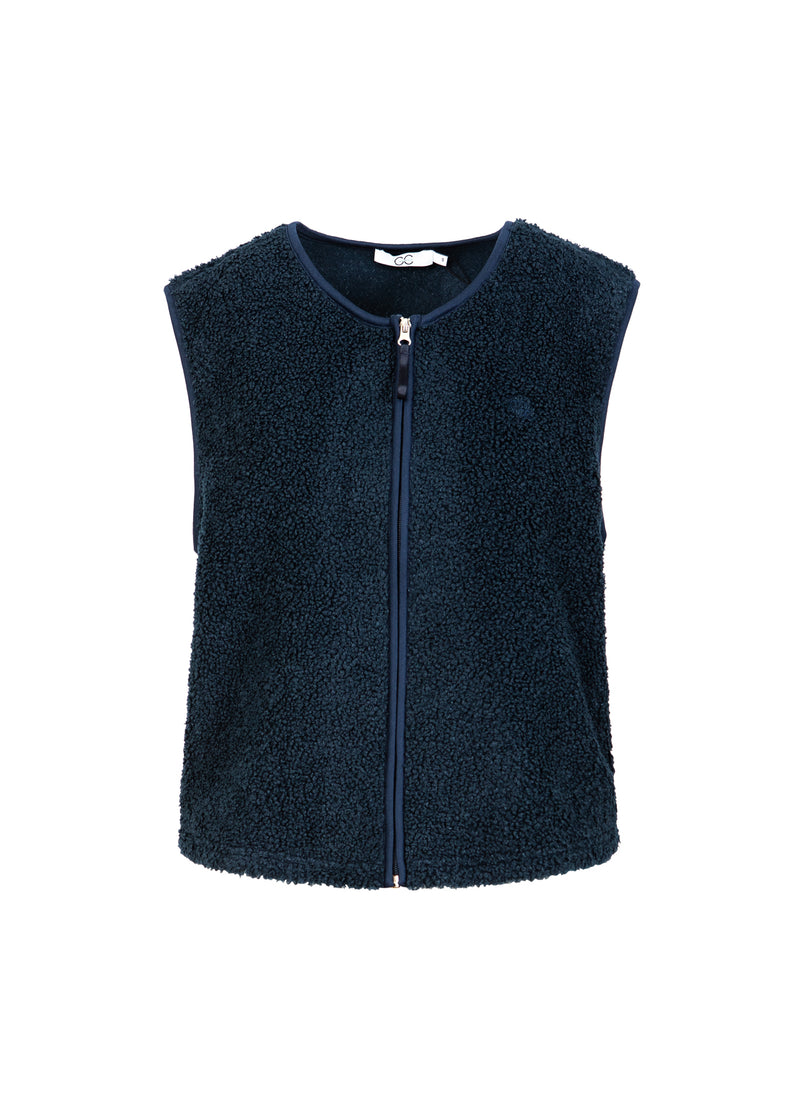 CC Heart CC HEART JAMIE FLEECE VEST Outerwear Navy - 563