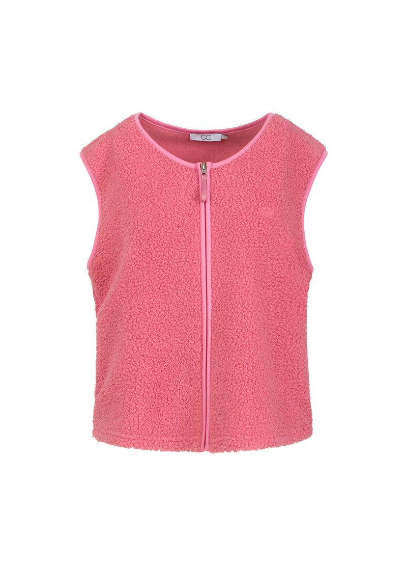 CC Heart CC HEART JAMIE FLEECE VEST Outerwear Pink - 656