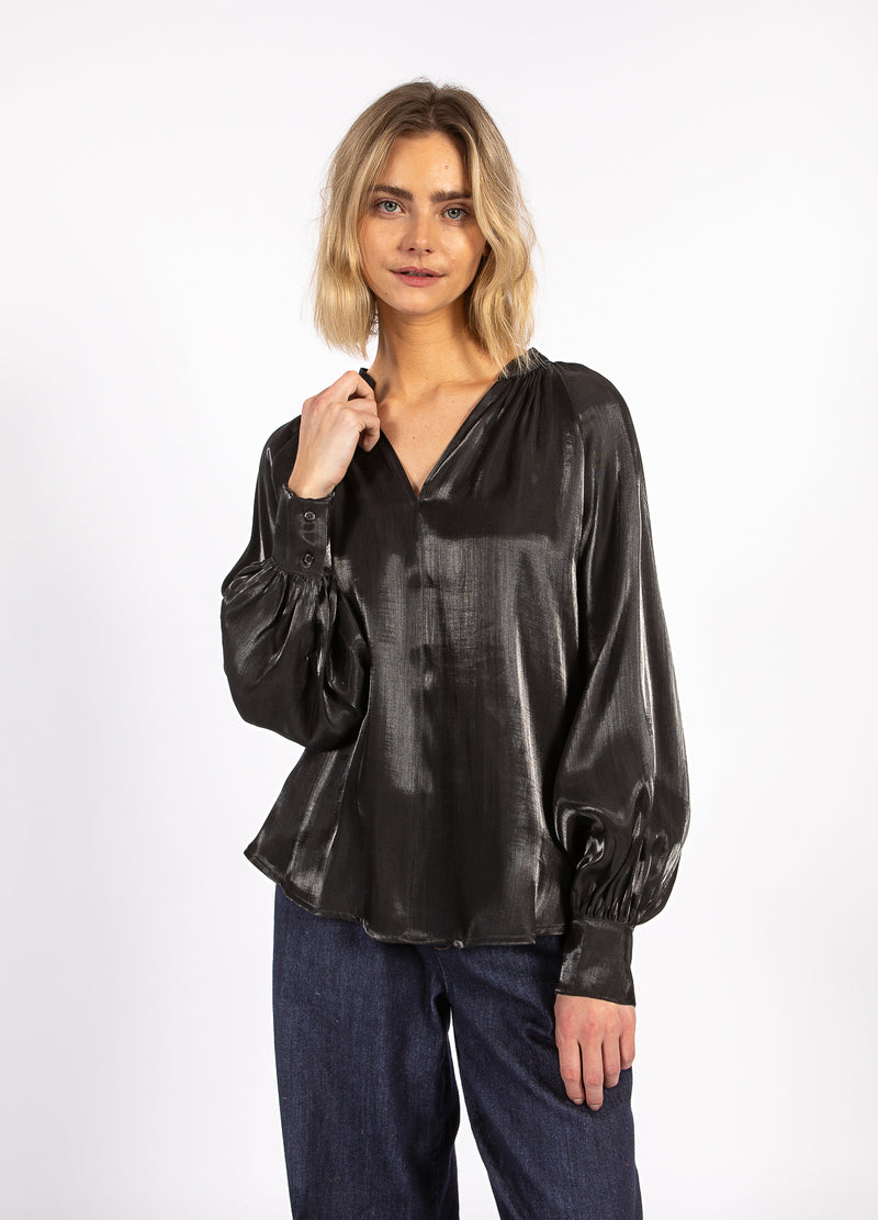 CC Heart CC HEART JOLIE BLOUSE MET PLOOITJES Shirt/Blouse Black - 100