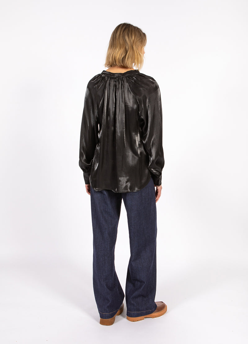 CC Heart CC HEART JOLIE BLOUSE MET PLOOITJES Shirt/Blouse Black - 100