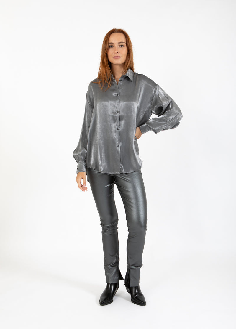 CC Heart CC HEART JOLIE METALLIC SHIRT Shirt/Blouse Dark silver - 169