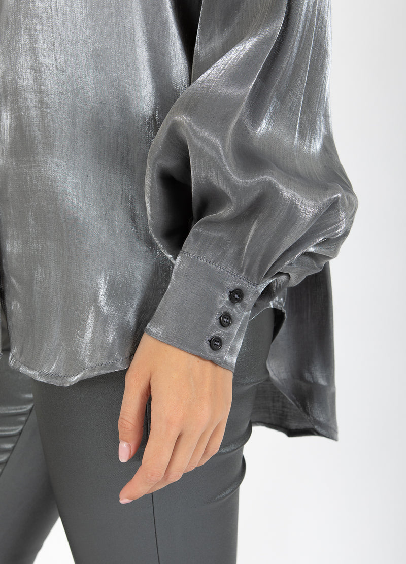 CC Heart CC HEART JOLIE METALLIC SHIRT Shirt/Blouse Dark silver - 169