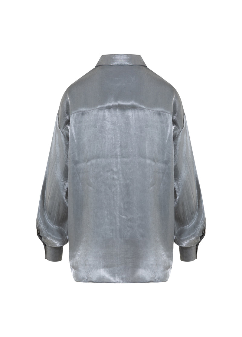 CC Heart CC HEART JOLIE METALLIC SHIRT Shirt/Blouse Dark silver - 169