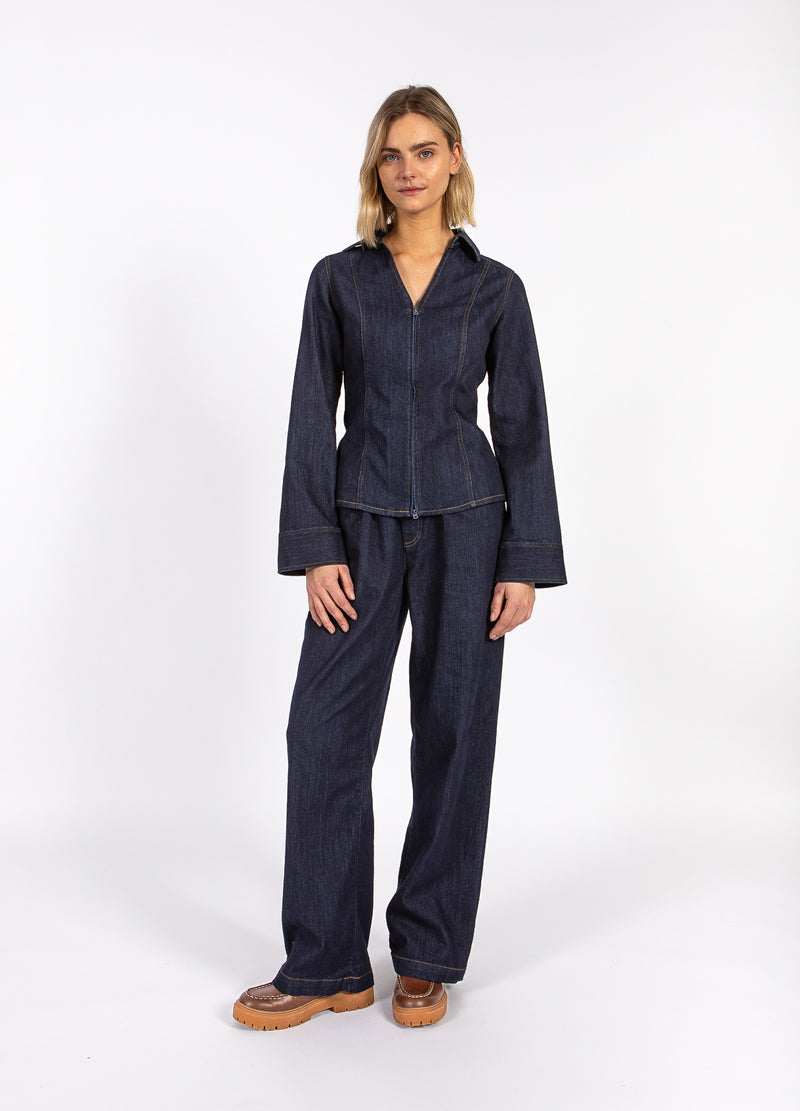 CC Heart CC HEART KALANI DENIM BROEK Pants Dark denim blue - 587