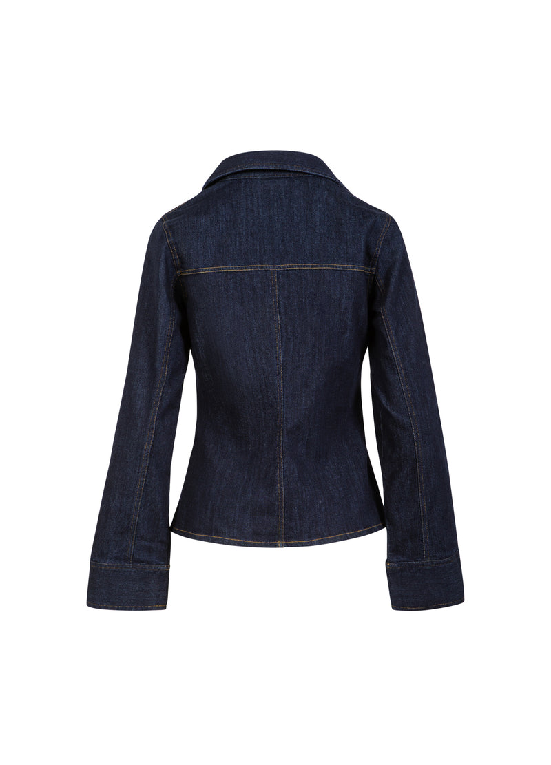 CC Heart CC HEART KALANI DENIM RITSOVERHEMD Shirt/Blouse Dark denim blue - 587