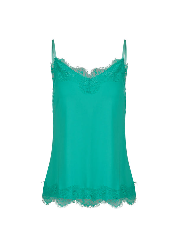 CC Heart CC HEART KANTENTOP Top - Short sleeve Clover green - 408