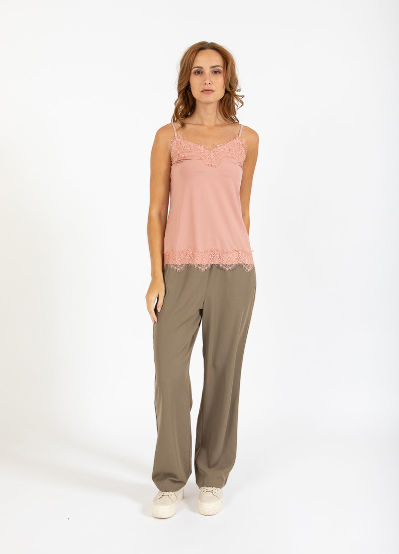 CC Heart CC HEART KANTENTOP Top - Short sleeve Rose clay - 623