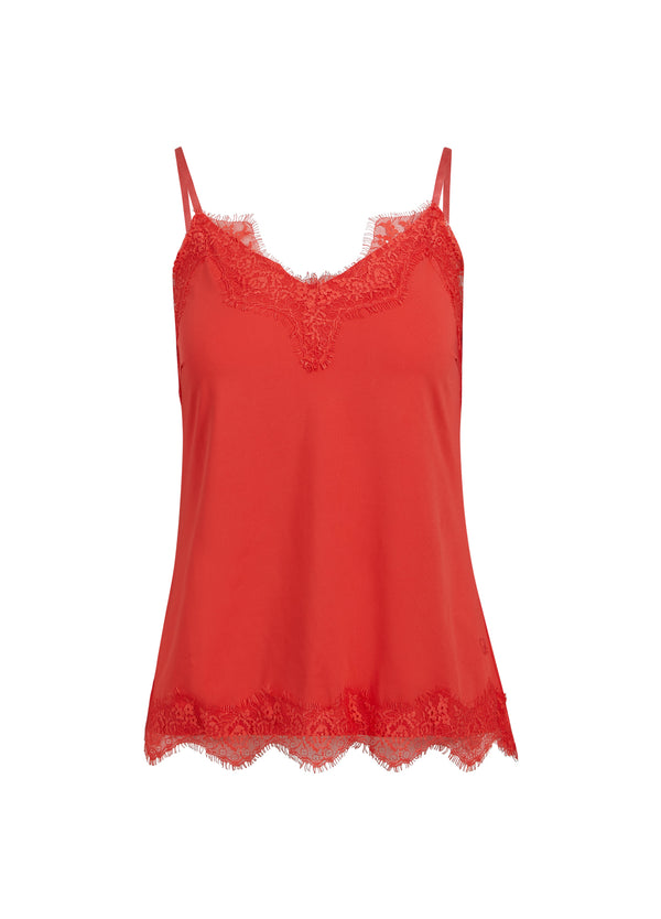 CC Heart CC HEART KANTENTOP Top - Short sleeve Red lips - 617