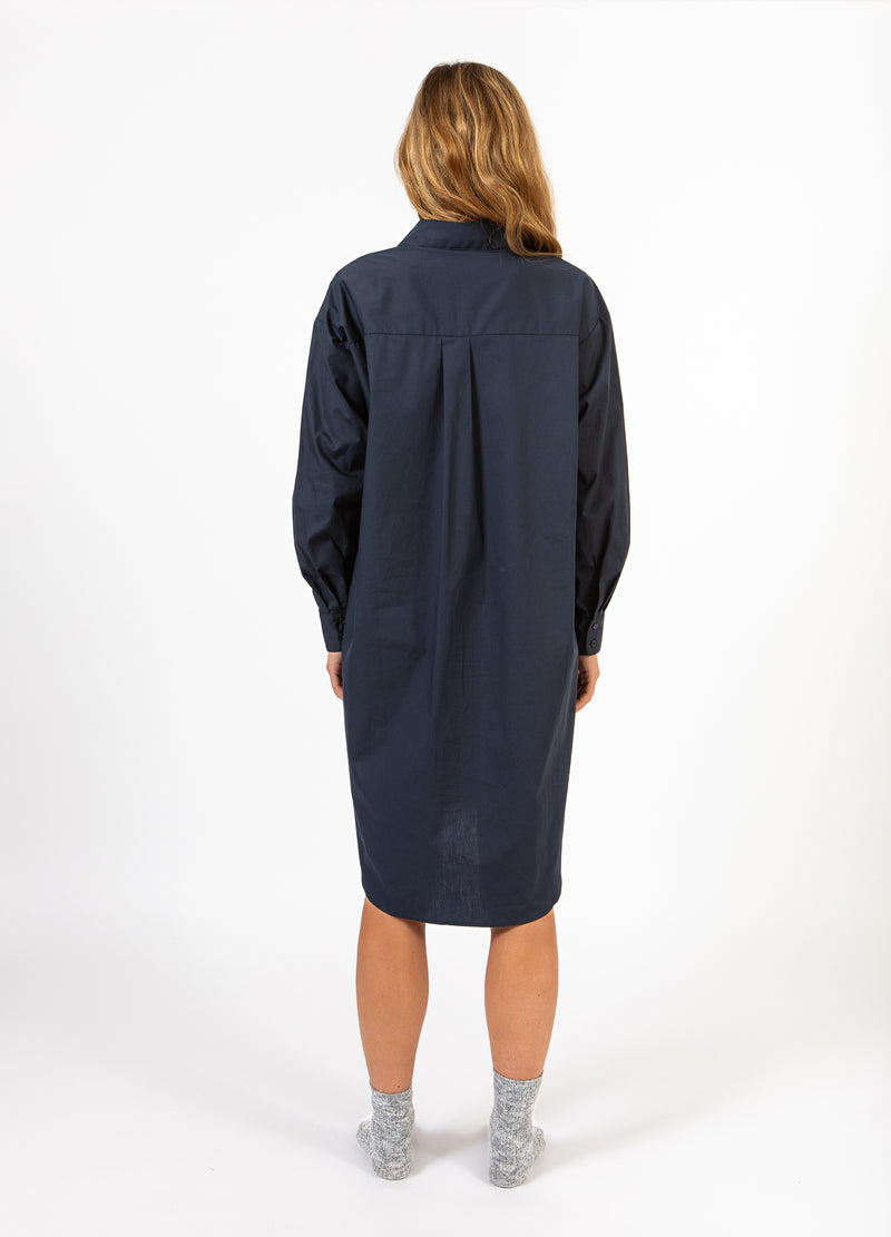 CC Heart CC HEART KIARA LANG OVERHEMD JURK Dress Navy - 563