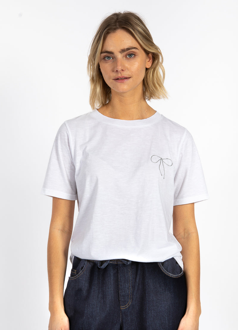 CC Heart CC HEART KLEINE STRIK TEE T-Shirt White - 200