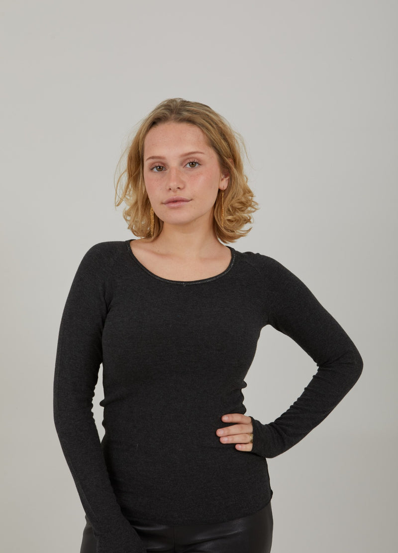 CC Heart CC HEART LANA GEBREID MET LANGE MOUWEN Knitwear