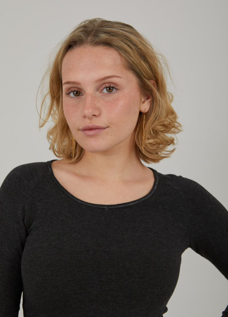 CC Heart CC HEART LANA GEBREID MET LANGE MOUWEN Knitwear