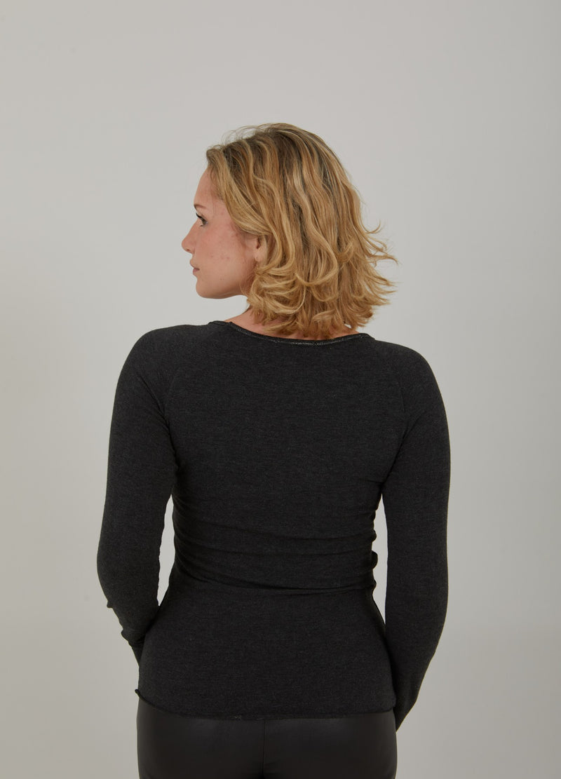 CC Heart CC HEART LANA GEBREID MET LANGE MOUWEN Knitwear