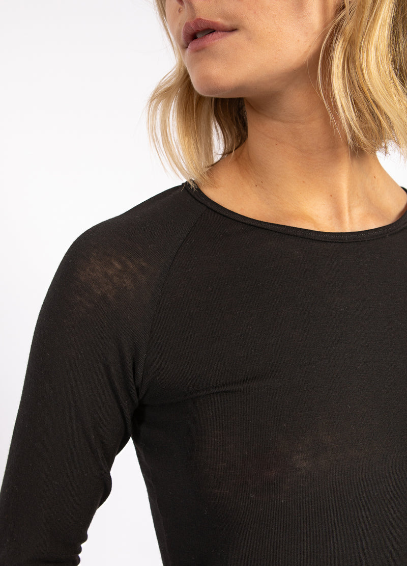 CC Heart CC HEART LANA GEBREID MET LANGE MOUWEN Knitwear Black - 100
