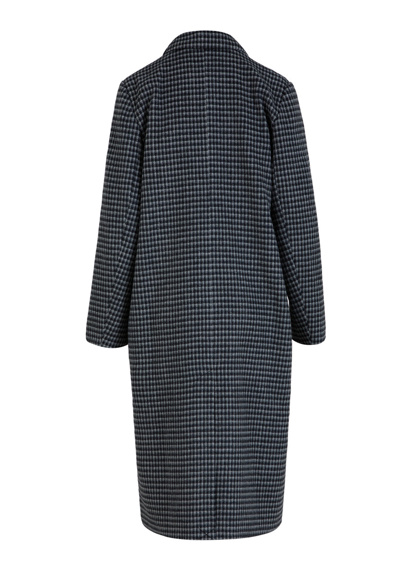 CC Heart CC HEART LEA KLASSIEKE LANGE JAS Outerwear Grey/black check - 156