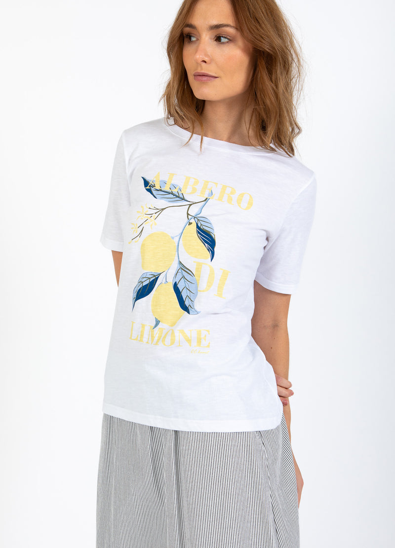 CC Heart CC HEART LEMON TEE - MIDDELSTE MOUW T-Shirt White - 200