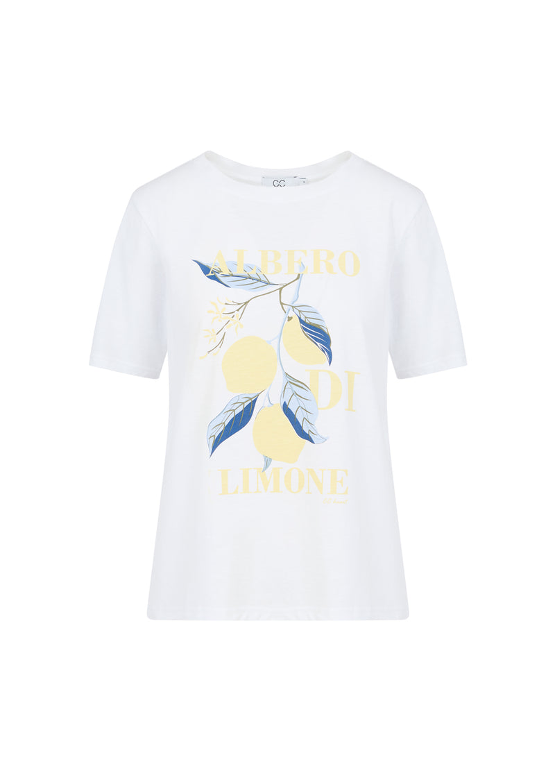 CC Heart CC HEART LEMON TEE - MIDDELSTE MOUW T-Shirt White - 200