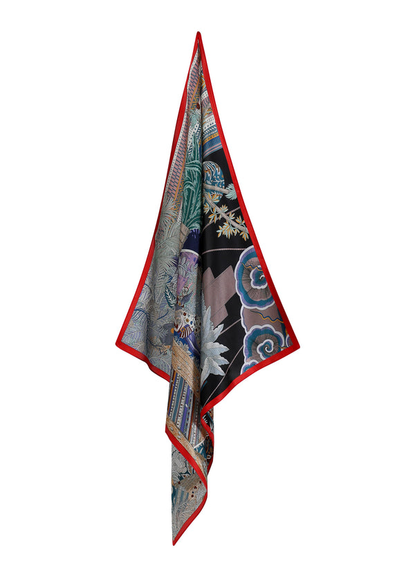 CC Heart CC HEART MAIA ZIJDEN SJAAL Accessories Moon print - 951