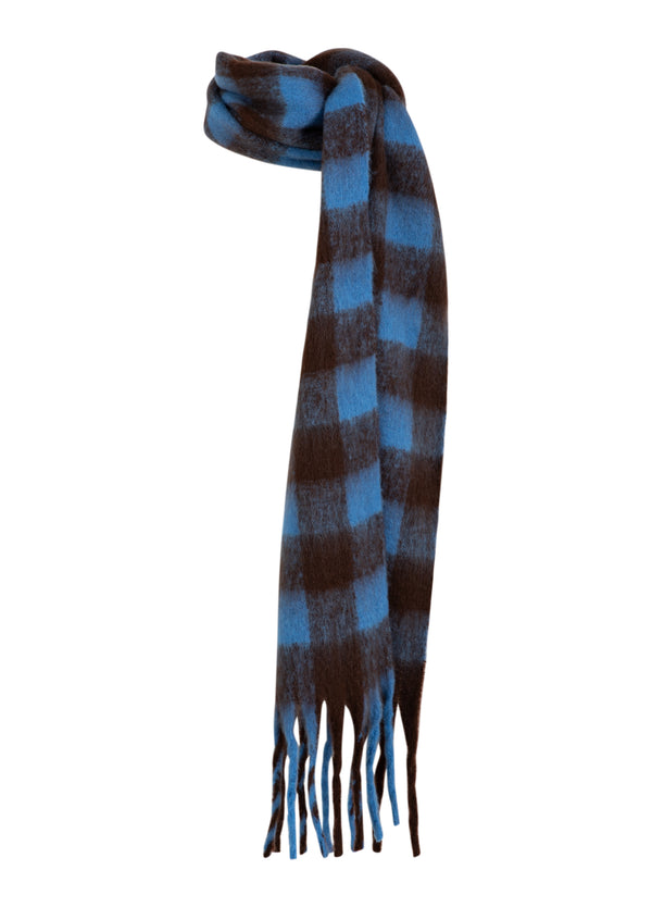 CC Heart CC HEART MAREN SCARF Accessories Blue/brown check - 542