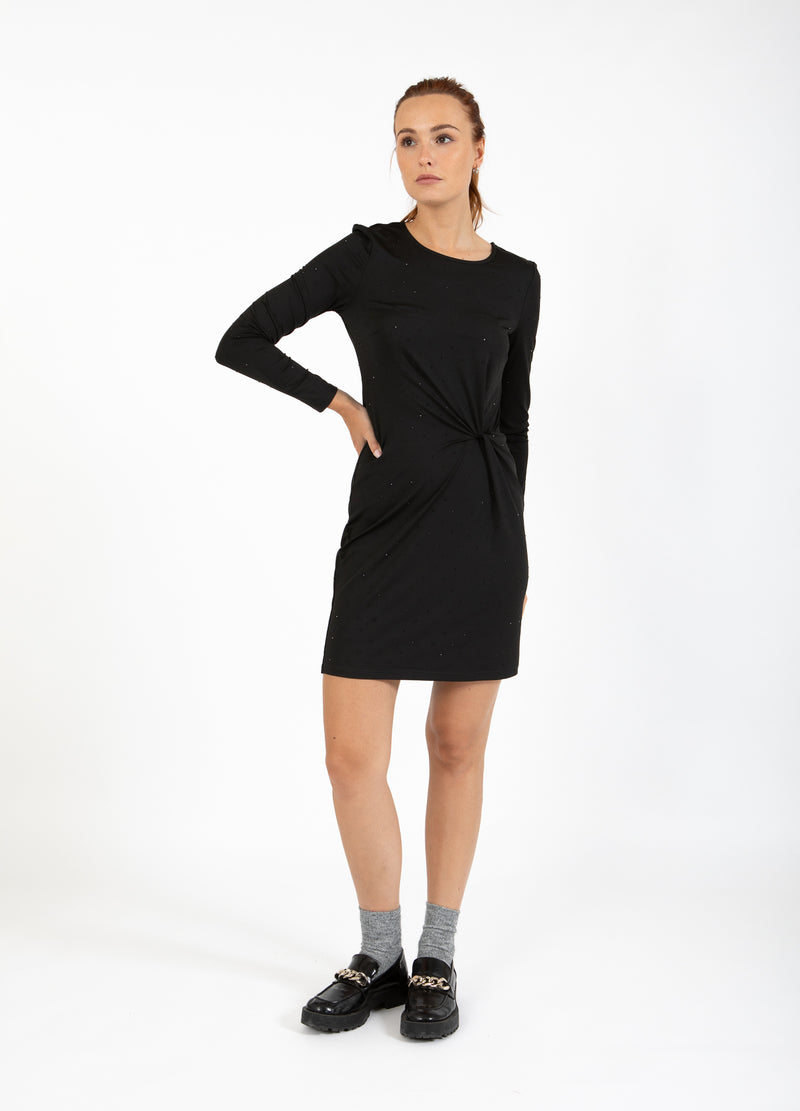 CC Heart CC HEART MEADOW IMITATIE JURK Dress Black - 100