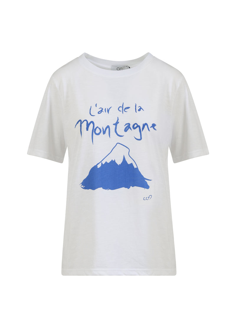 CC Heart CC HEART MOUNTAIN T-SHIRT - MIDDENMOUW T-Shirt White - 200