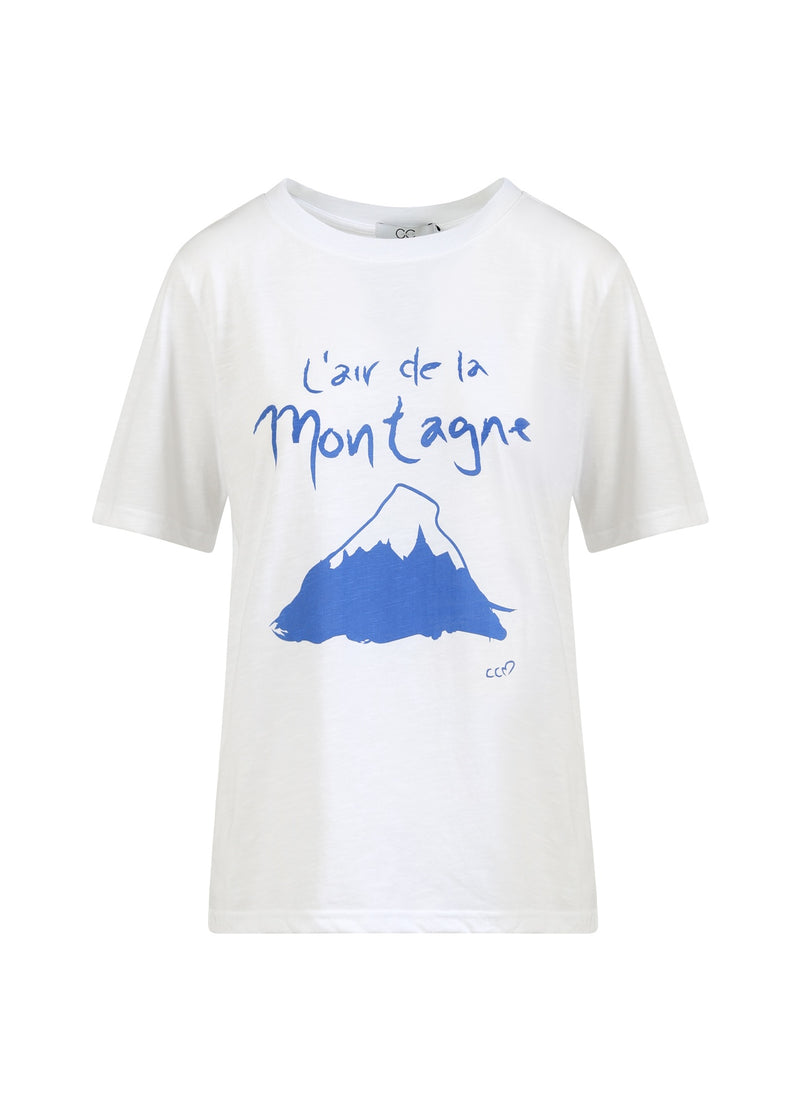 CC Heart CC HEART MOUNTAIN T-SHIRT - MIDDENMOUW T-Shirt White - 200