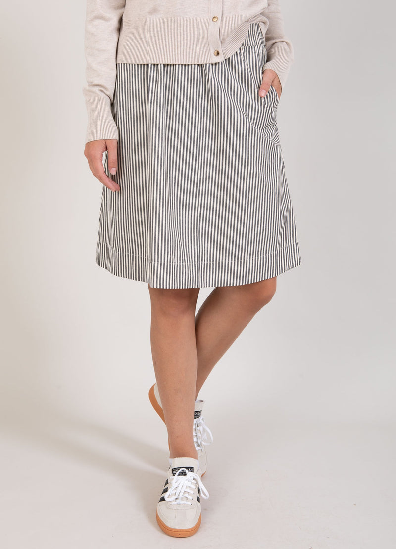 CC Heart  CC HEART NAOMI KORTE ROK Skirt Creme/black stripe - 190