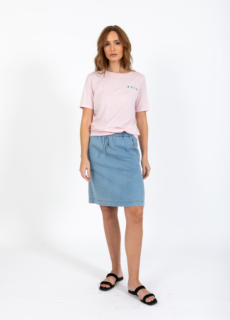 CC Heart CC HEART OPTIMIST T-SHIRT - MIDDELLANGE MOUW T-Shirt Daisy Pink - 600